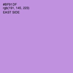#BF91DF - East Side Color Image