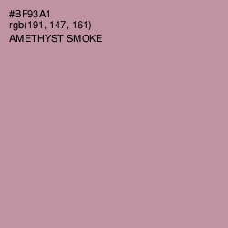 #BF93A1 - Amethyst Smoke Color Image