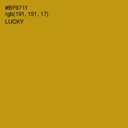 #BF9711 - Lucky Color Image