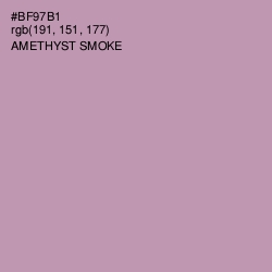 #BF97B1 - Amethyst Smoke Color Image