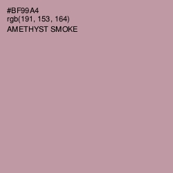 #BF99A4 - Amethyst Smoke Color Image