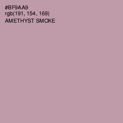 #BF9AA9 - Amethyst Smoke Color Image