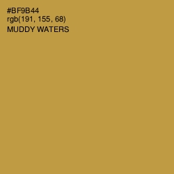 #BF9B44 - Muddy Waters Color Image