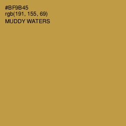 #BF9B45 - Muddy Waters Color Image