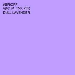 #BF9CFF - Dull Lavender Color Image
