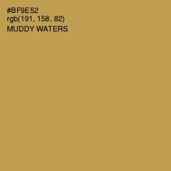 #BF9E52 - Muddy Waters Color Image
