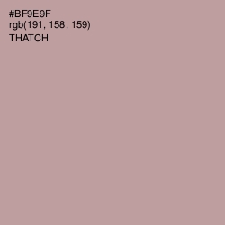 #BF9E9F - Thatch Color Image