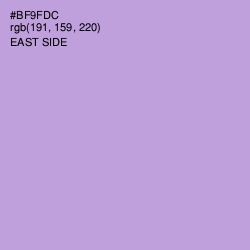 #BF9FDC - East Side Color Image