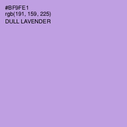 #BF9FE1 - Dull Lavender Color Image