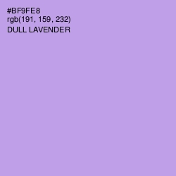 #BF9FE8 - Dull Lavender Color Image