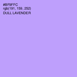 #BF9FFC - Dull Lavender Color Image