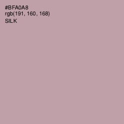 #BFA0A8 - Silk Color Image