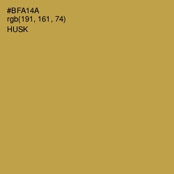 #BFA14A - Husk Color Image