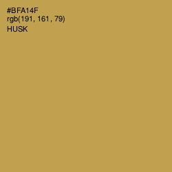 #BFA14F - Husk Color Image