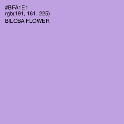 #BFA1E1 - Biloba Flower Color Image