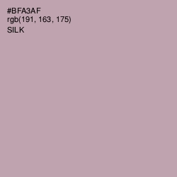 #BFA3AF - Silk Color Image