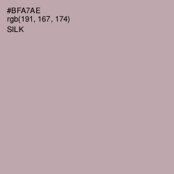 #BFA7AE - Silk Color Image