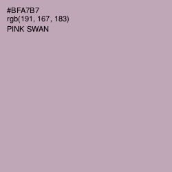 #BFA7B7 - Pink Swan Color Image