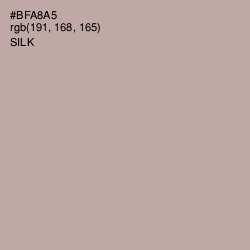 #BFA8A5 - Silk Color Image