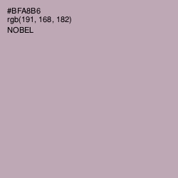 #BFA8B6 - Nobel Color Image