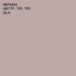 #BFA9A6 - Silk Color Image