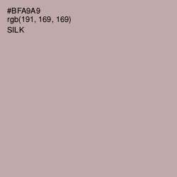 #BFA9A9 - Silk Color Image