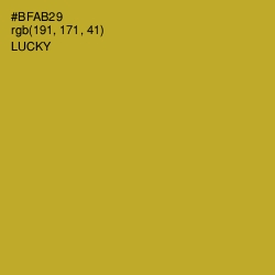 #BFAB29 - Lucky Color Image