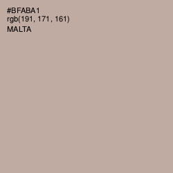 #BFABA1 - Malta Color Image