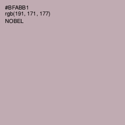 #BFABB1 - Nobel Color Image