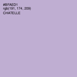 #BFAED1 - Chatelle Color Image