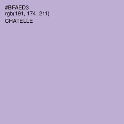 #BFAED3 - Chatelle Color Image