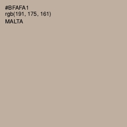 #BFAFA1 - Malta Color Image