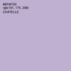 #BFAFD0 - Chatelle Color Image