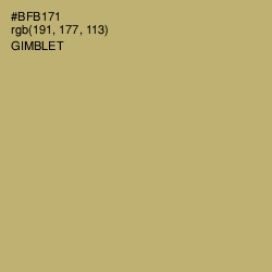 #BFB171 - Gimblet Color Image