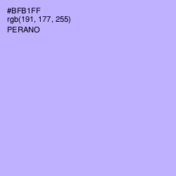 #BFB1FF - Perano Color Image