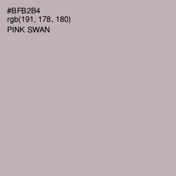 #BFB2B4 - Pink Swan Color Image