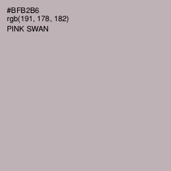 #BFB2B6 - Pink Swan Color Image