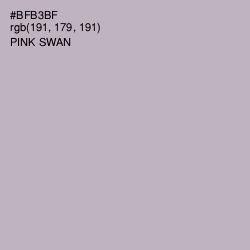 #BFB3BF - Pink Swan Color Image