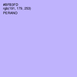 #BFB3FD - Perano Color Image