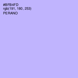 #BFB4FD - Perano Color Image