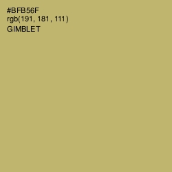#BFB56F - Gimblet Color Image