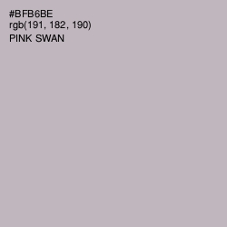 #BFB6BE - Pink Swan Color Image