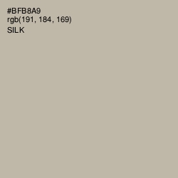 #BFB8A9 - Silk Color Image