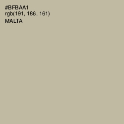 #BFBAA1 - Malta Color Image
