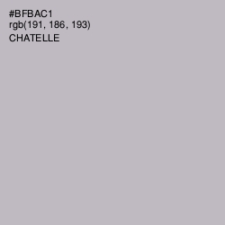 #BFBAC1 - French Gray Color Image