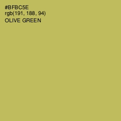 #BFBC5E - Olive Green Color Image