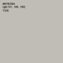 #BFBDB4 - Tide Color Image