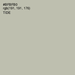 #BFBFB0 - Tide Color Image