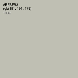 #BFBFB3 - Tide Color Image