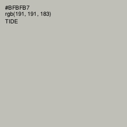 #BFBFB7 - Tide Color Image